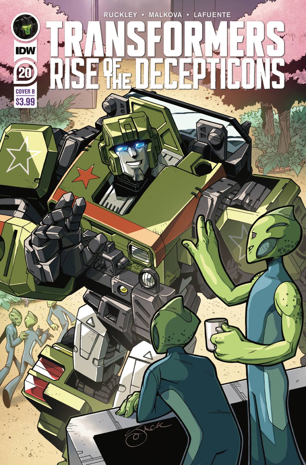 Transformers: Rise of the Decepticons # 20 (IDW Comics 2020) Variant Cover B