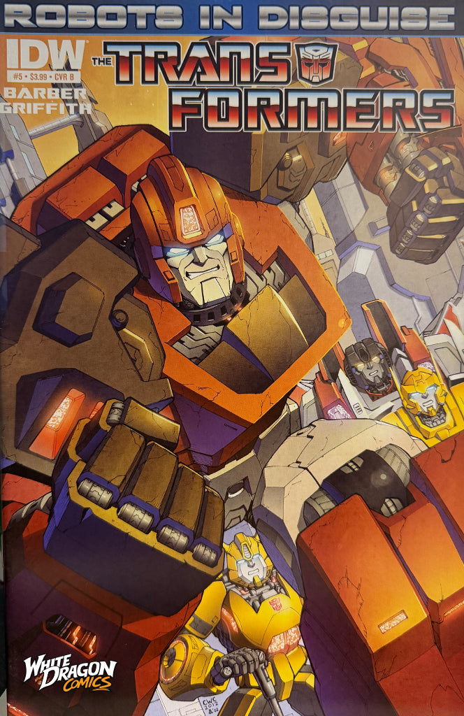 Transformers: Robots In Disguise # 5 (IDW Comics 2012) Variant Cover B