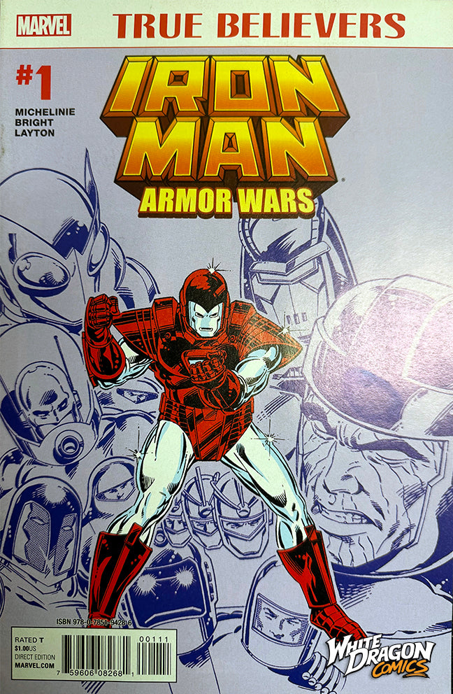 True Believers: Iron Man Armor Wars # 1 (Marvel 2015)