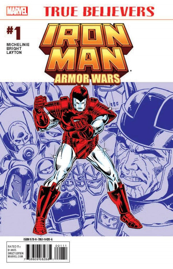 True Believers: Iron Man Armor Wars # 1 (Marvel 2015)