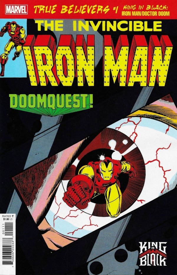True Believers: King in Black - Iron Man / Doctor Doom - Doomquest # 1 (Marvel 2020)