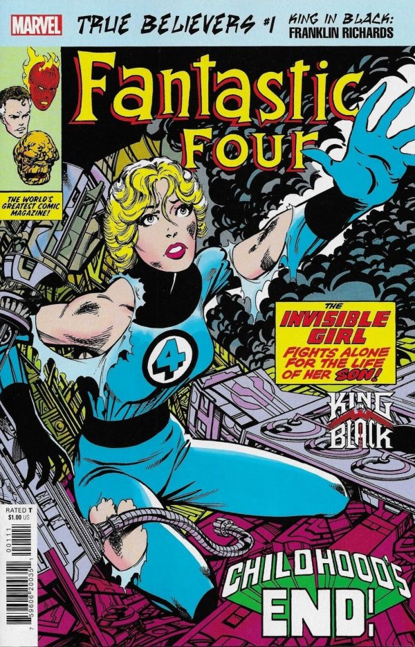 True Believers: King in Black – Franklin Richards # 1 - Reprinting Fantastic Four (1961) #245 (Marvel 2020)
