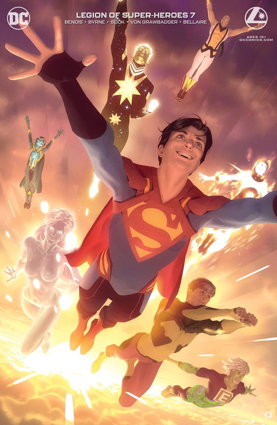 Legion of Super-Heroes #  7 (DC Comics 2020) Alex Garner Cover