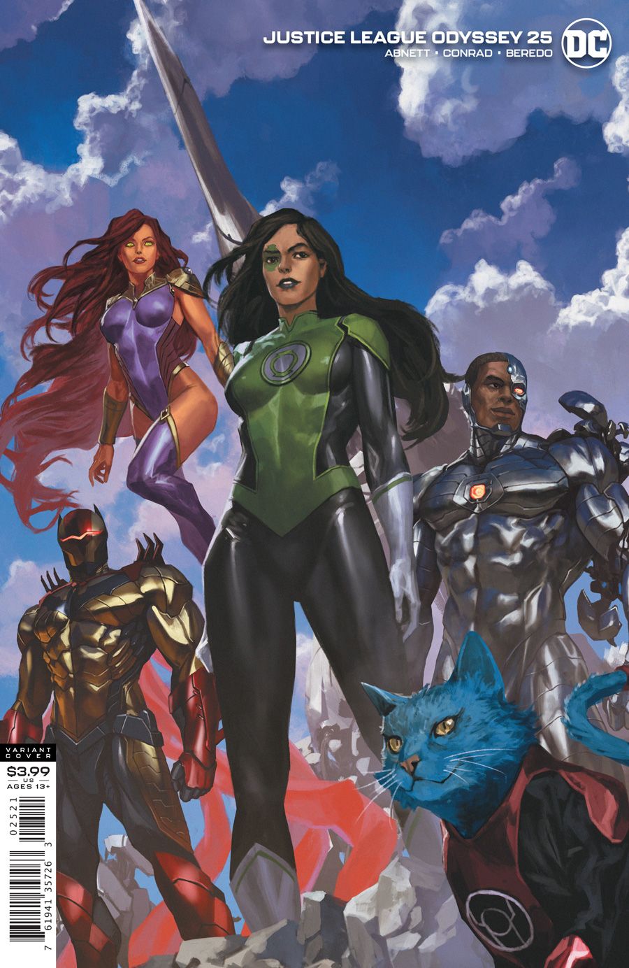 Justice League Odyssey # 25 (DC Comics 2020) Skan Variant