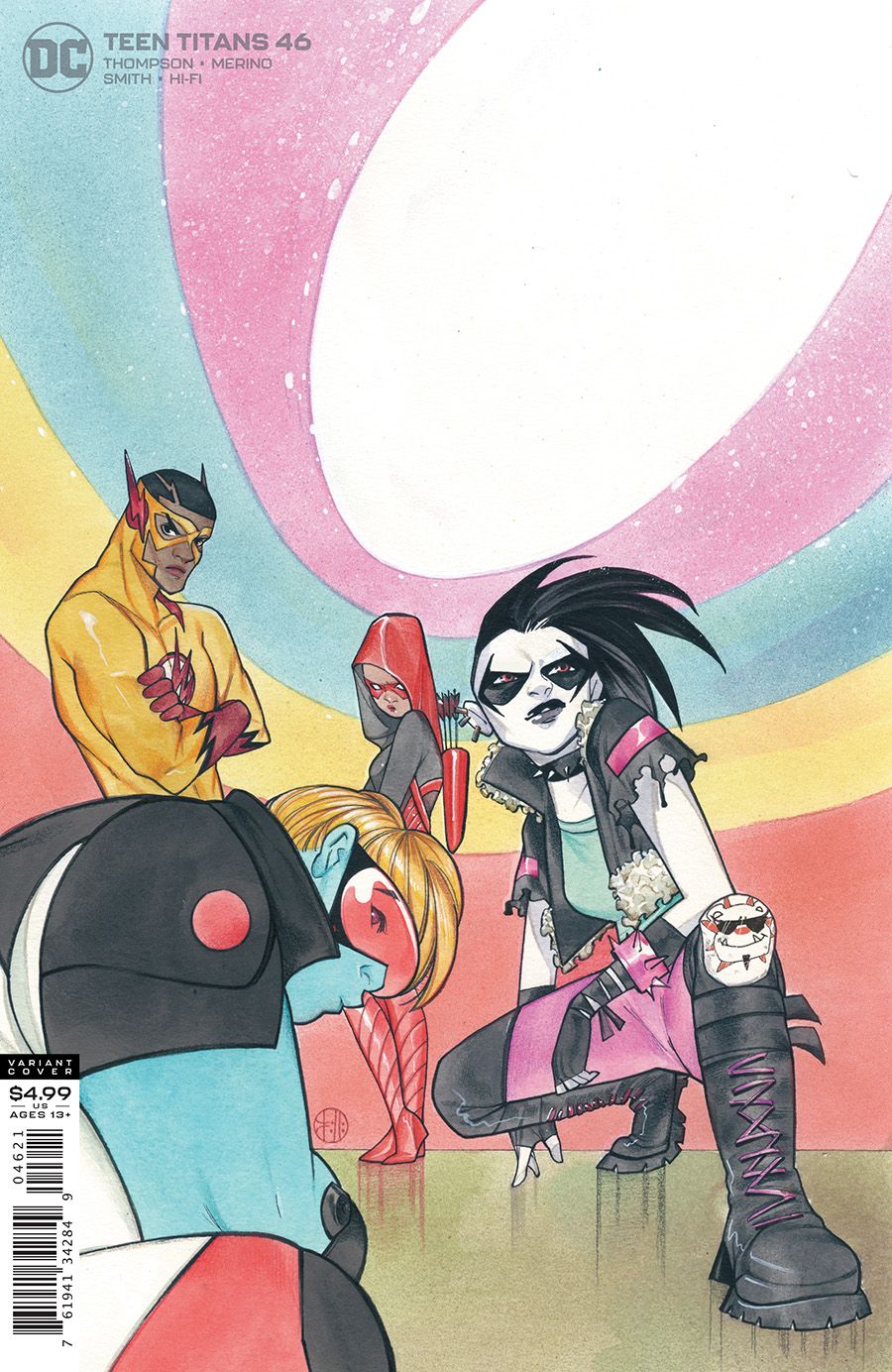 Teen Titans # 46 (DC Comics 2020) Peach Momoko Card Stock Cover