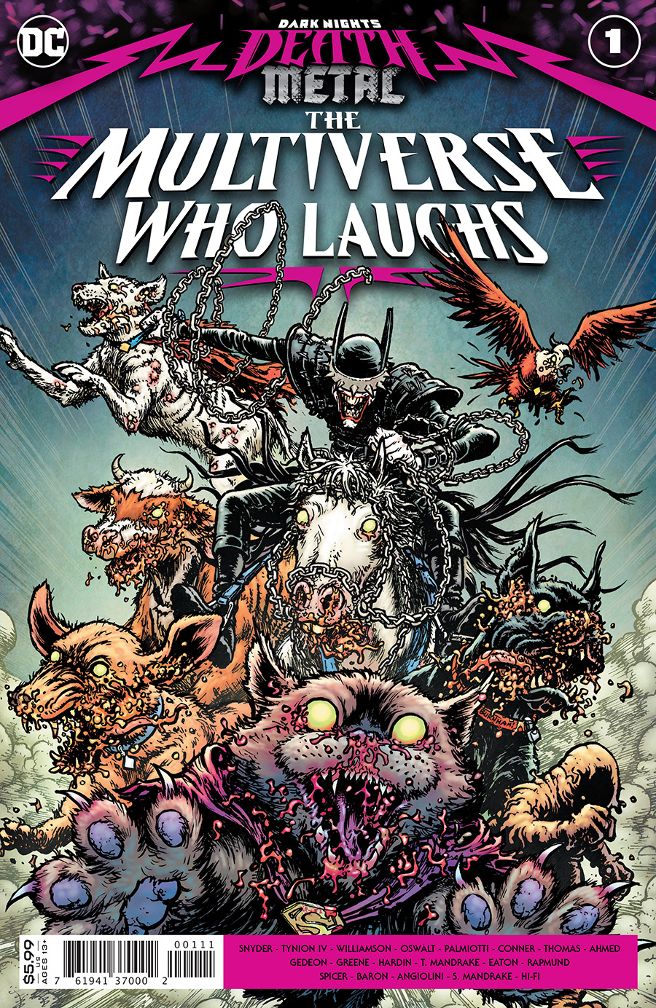 Dark Nights Death Metal Multiverse Who Laughs # 1 (DC Comics 2020) Main Cover