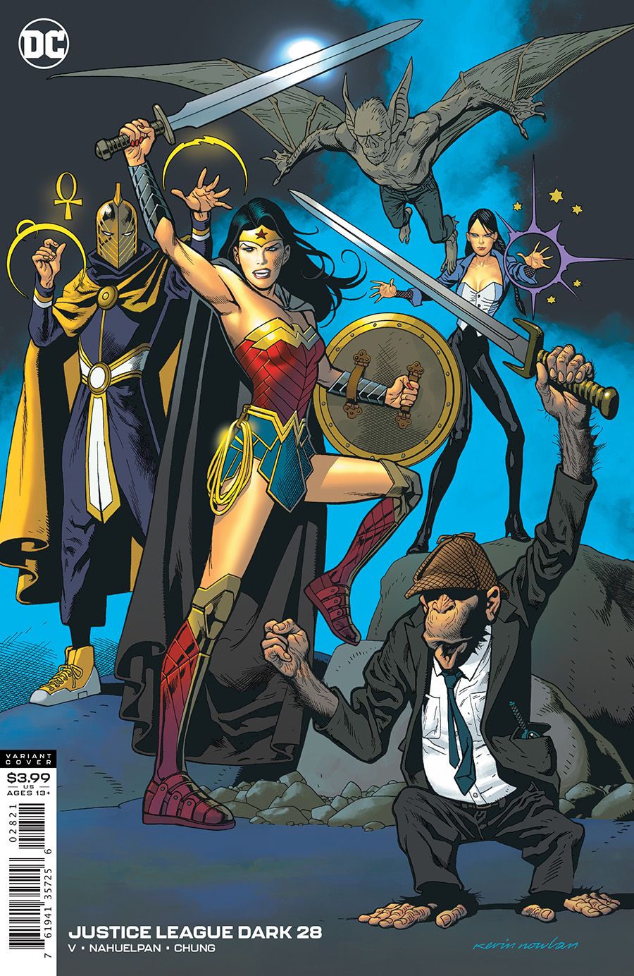 Justice League Dark volume 2 # 28 (DC Comics 2020) Variant Cover