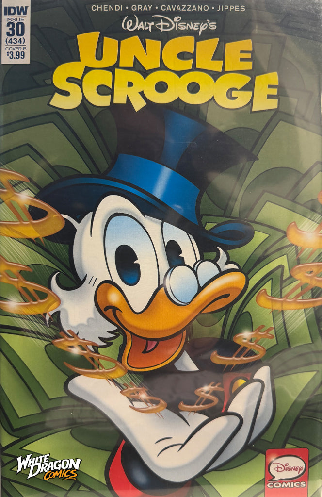 Uncle Scrooge # 30 (IDW Comics 2017) Variant Cover B