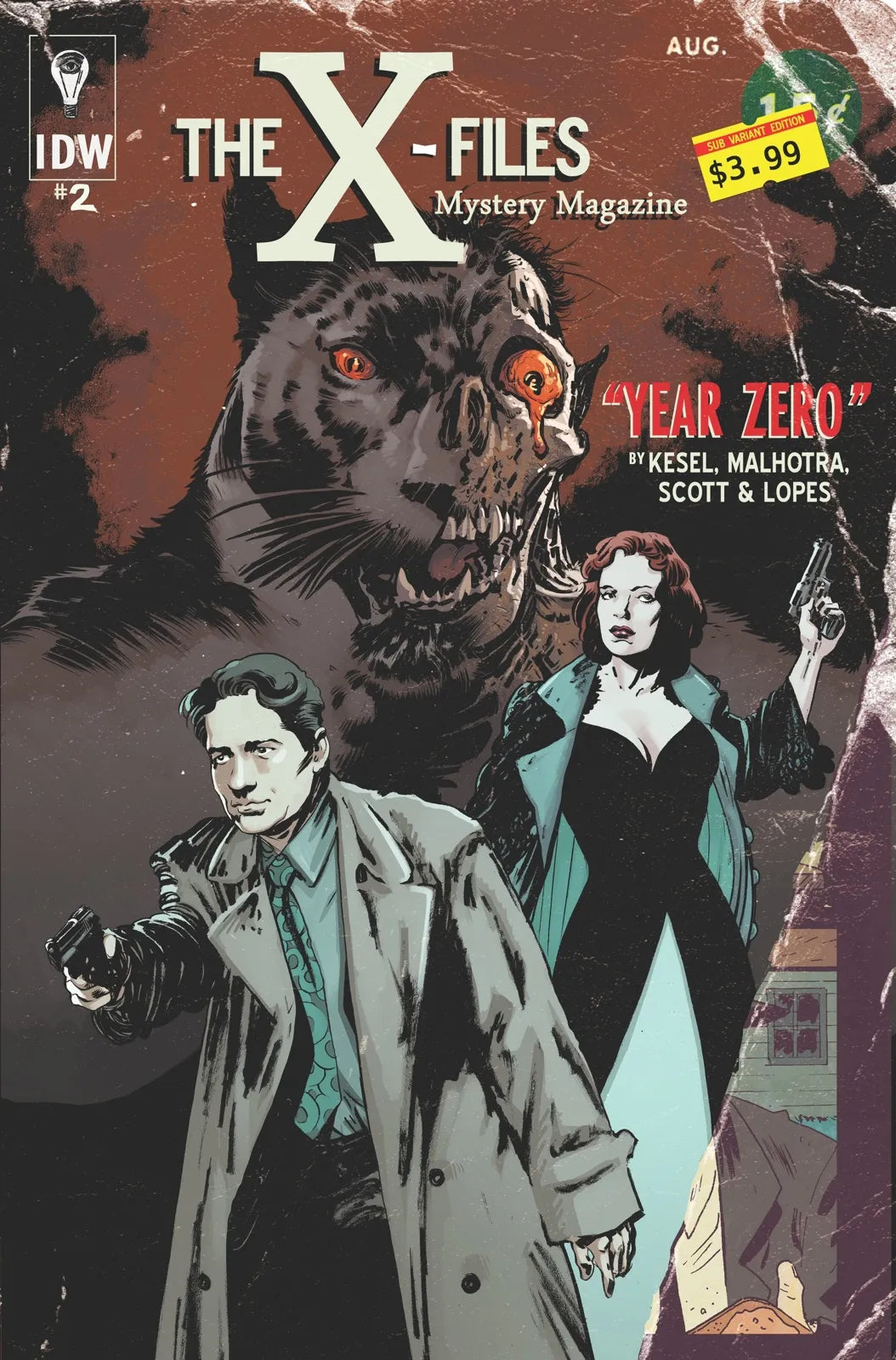 X-Files: Mystery Magazine, Year Zero # 2 (IDW Comics 2014)
