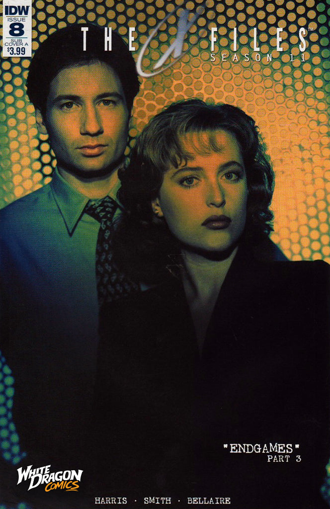 X-Files Season 11: Endgames Part 3 # 8 (IDW Comics 2016) Subscription Variant Cover