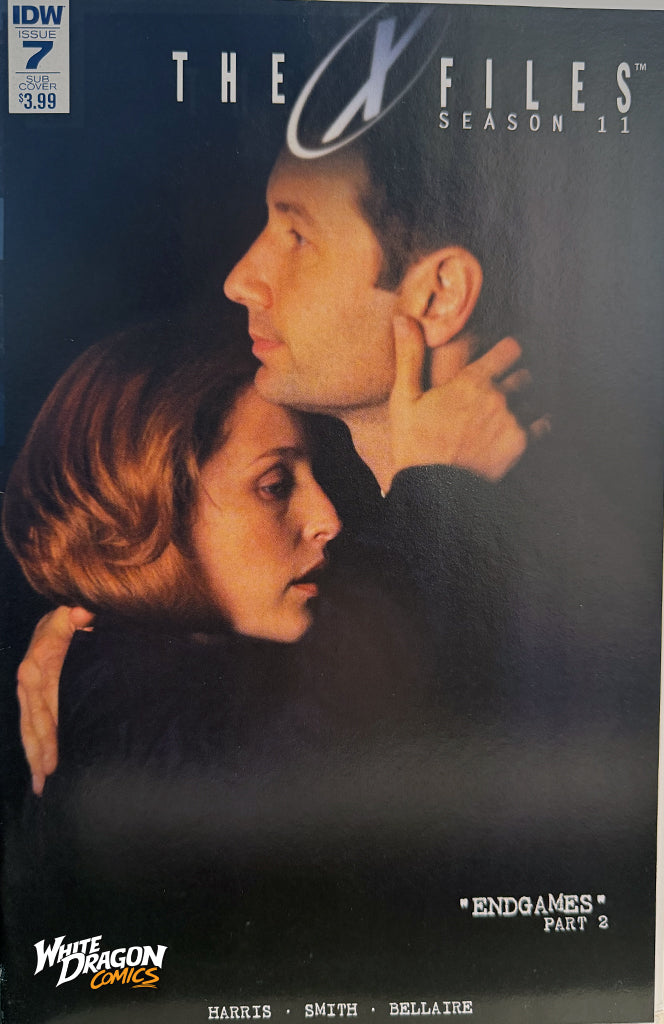 X-Files Season 11: Endgames Part 2 # 7 (IDW Comics 2015) Subscription Variant Cover