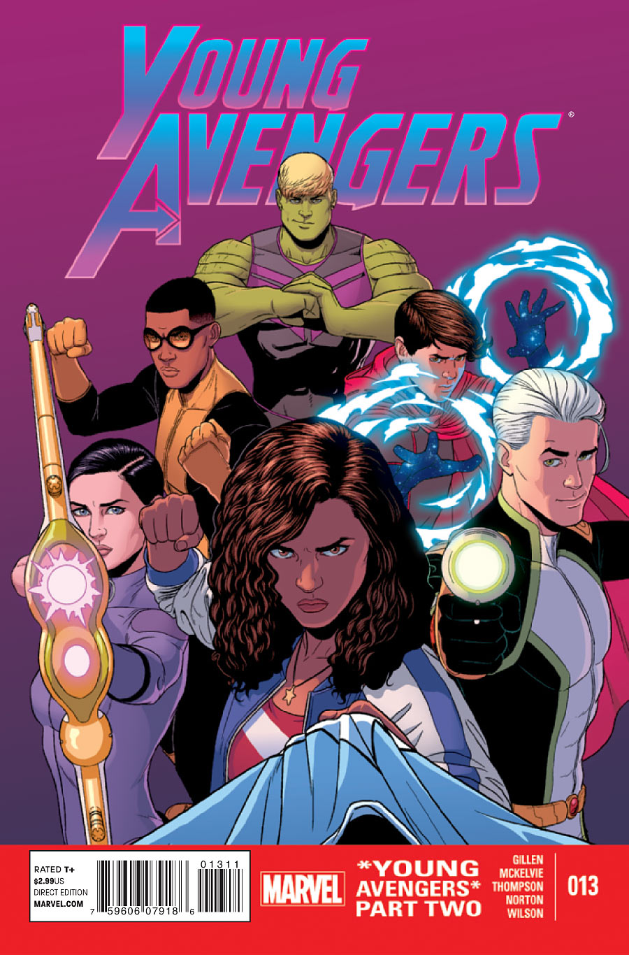 Young Avengers # 13 (Marvel Comics 2013)