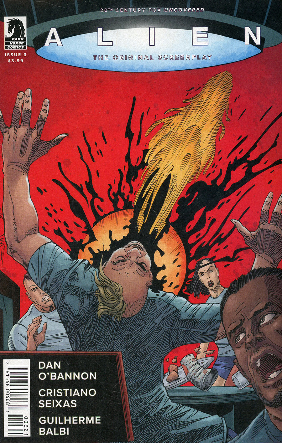 Alien: The Original Screenplay # 3 (Dark Horse Comics 2020) Simonson Variant