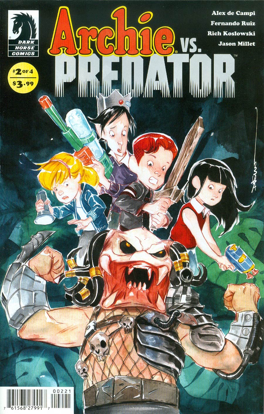 Archie Vs. Predator # 2 of 4 (Dark Horse Comics 2015) Nguyen Variant