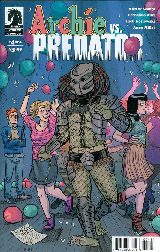 Archie Vs. Predator # 4 of 4 (Dark Horse Comics 2015) Hicks Variant