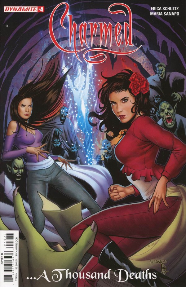 Charmed # 4 (Dynamite Comics 2017) Cover B Maria Laura Sanapo Variant