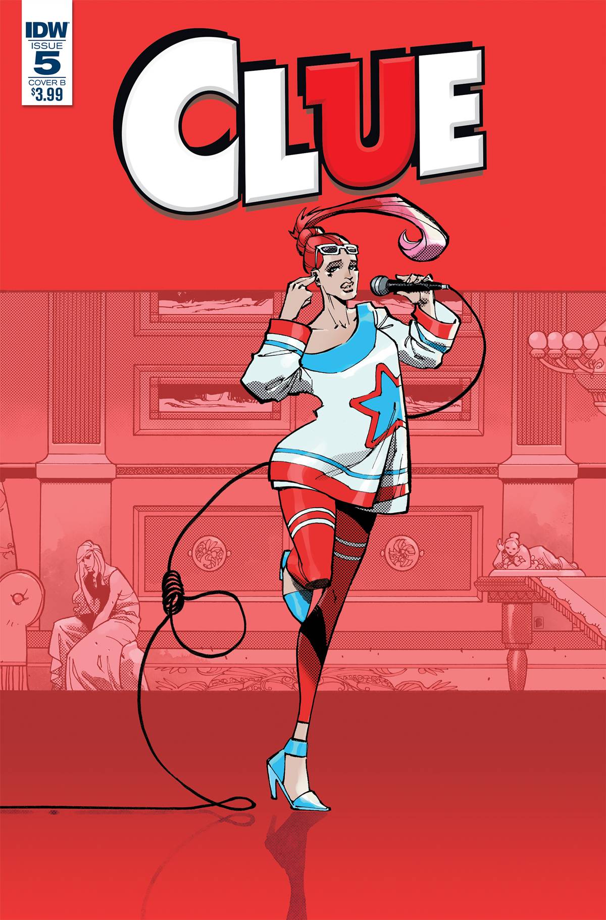 Clue #  5 - Cover B (IDW Publishing 2017)