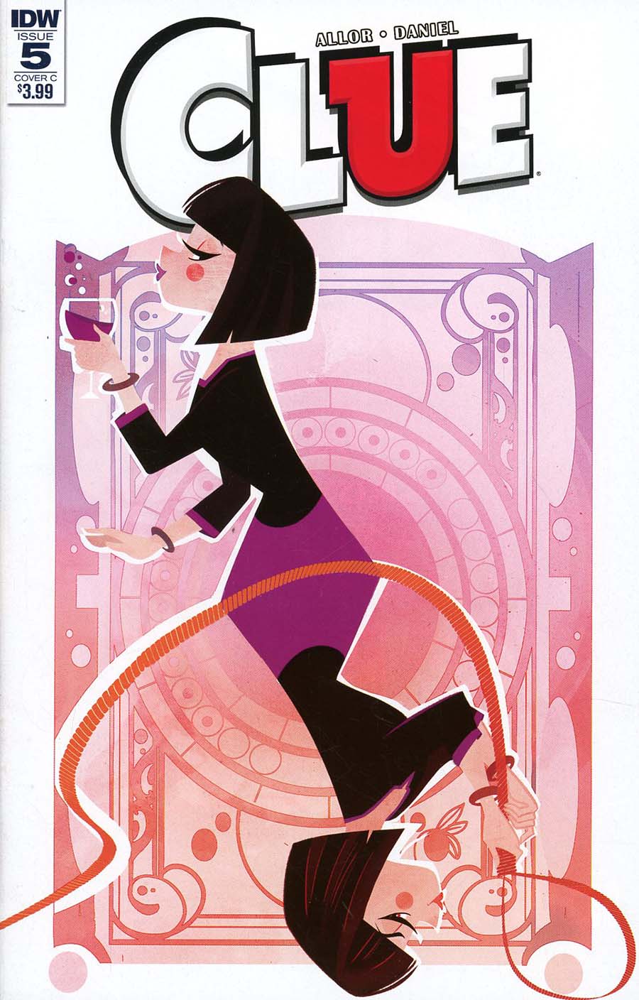 Clue #  5 - Cover C (IDW Publishing 2017)