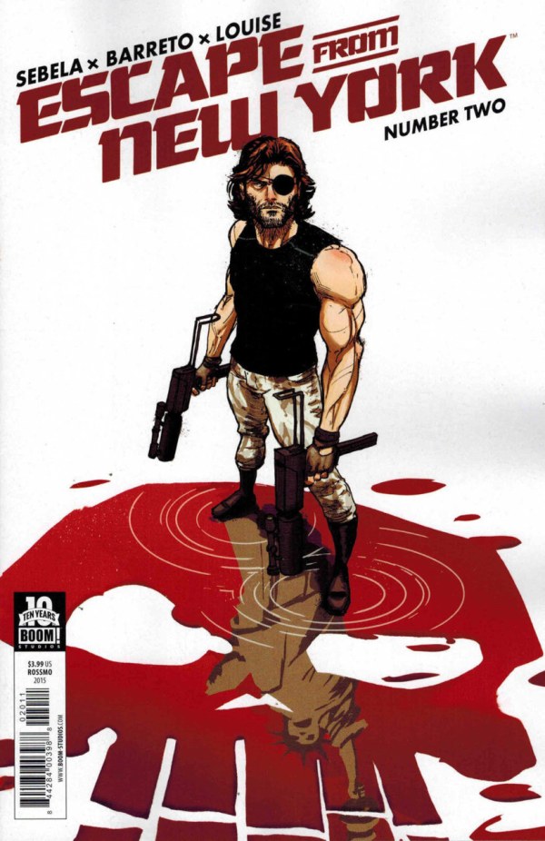 Escape From New York # 2 (Boom 2015) Cover B Riley Rossmo Variant