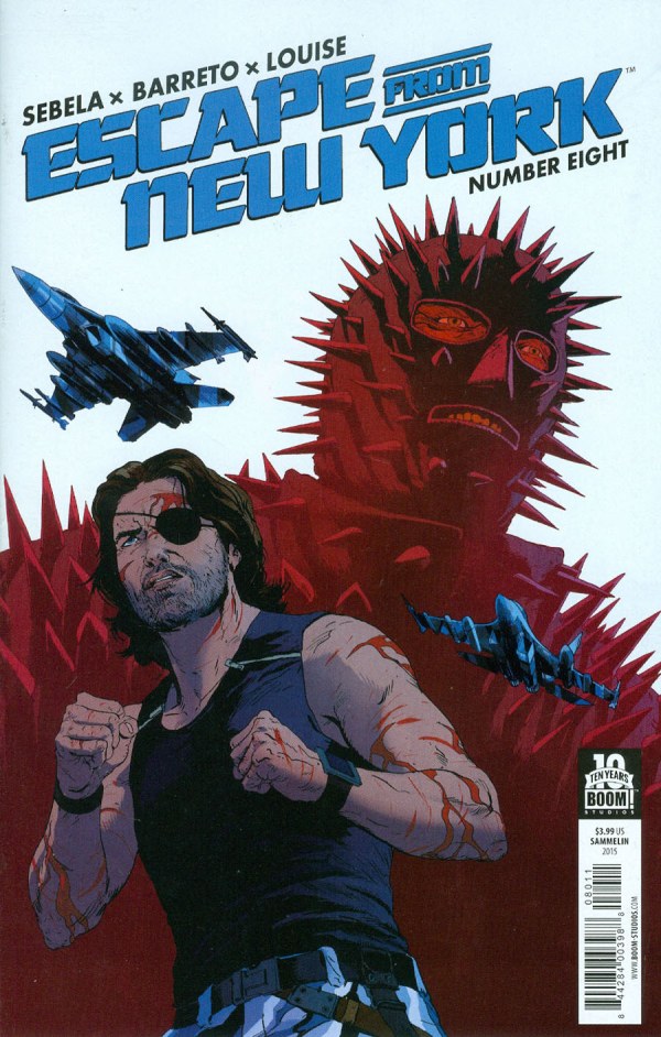 Escape From New York # 8 (Boom 2015) Cover B Robert Sammelin Variant