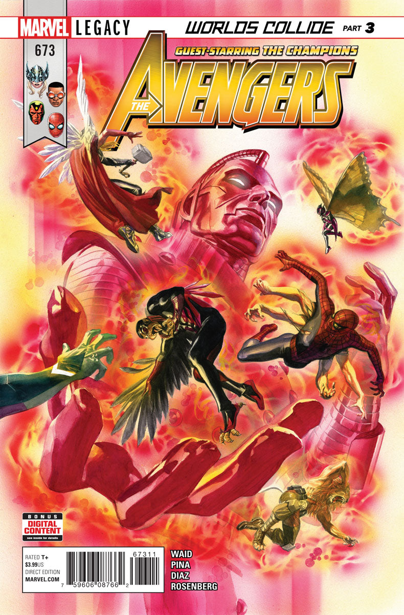 Avengers # 673 (Marvel Comics 2018)