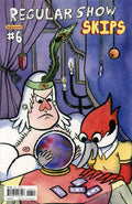 Regular Show: Skips # 6 (KaBoom! 2014) Cover B Laura Knetzger Variant