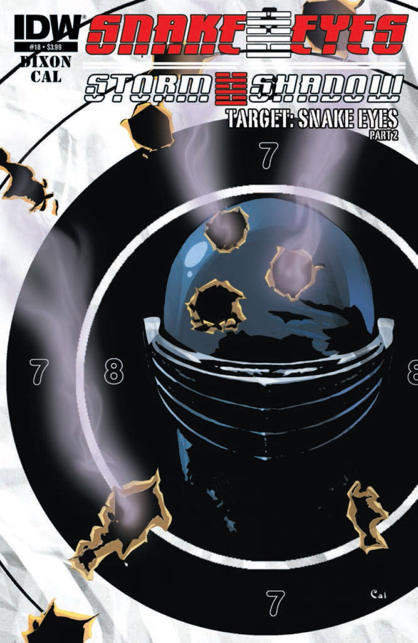 Snake Eyes: Storm Shadow, Target Snake Eyes Part 2 # 18 (IDW Comics 2012)