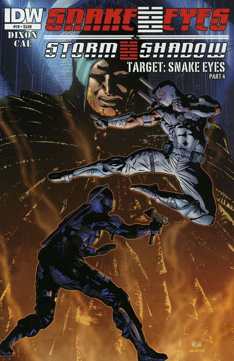 Snake Eyes: Storm Shadow, Target Snake Eyes Part 4 # 19 (IDW Comics 2012)