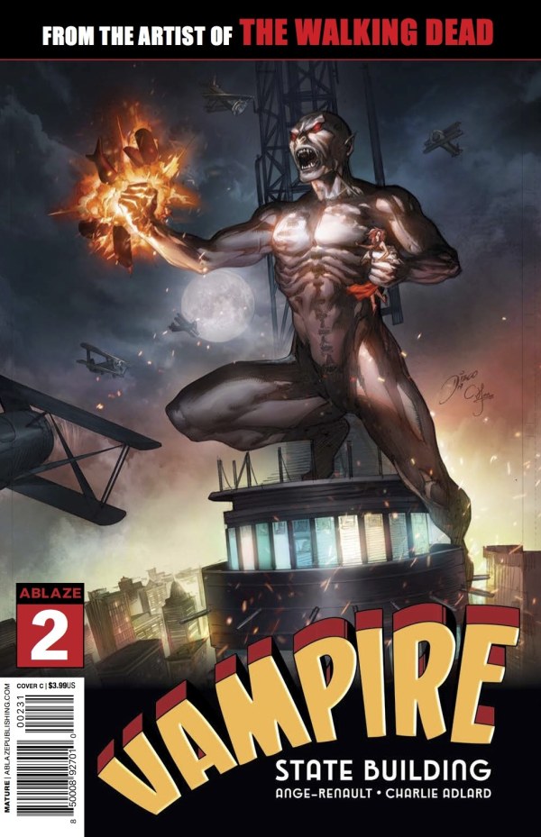 Vampire State Building # 2 (Ablaze Comics 2019) Variant Cover C